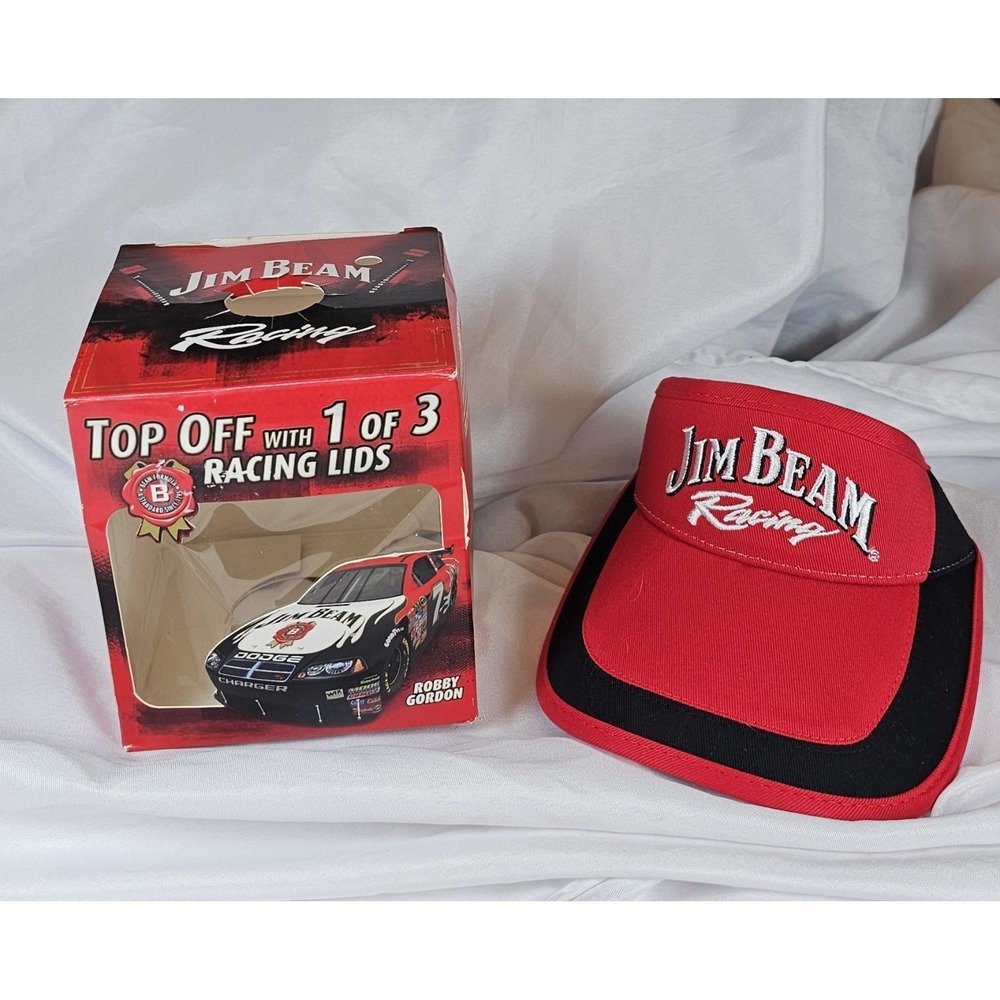 JIM BEAM RACING (Adjustable) Visor 2008- Robby Gordon